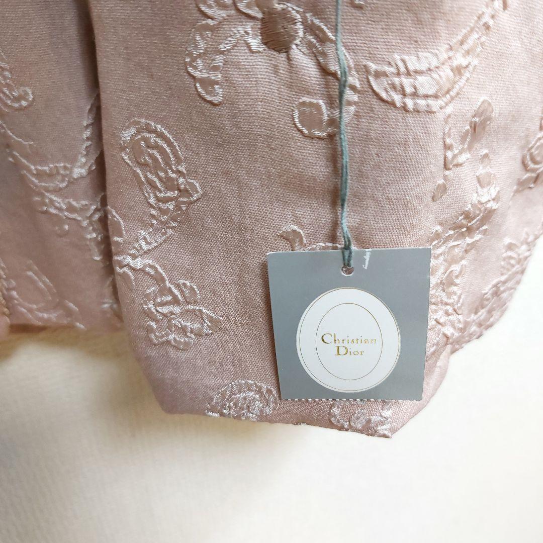 【新品】Christian Dior 花柄コート vintage ピンク　M