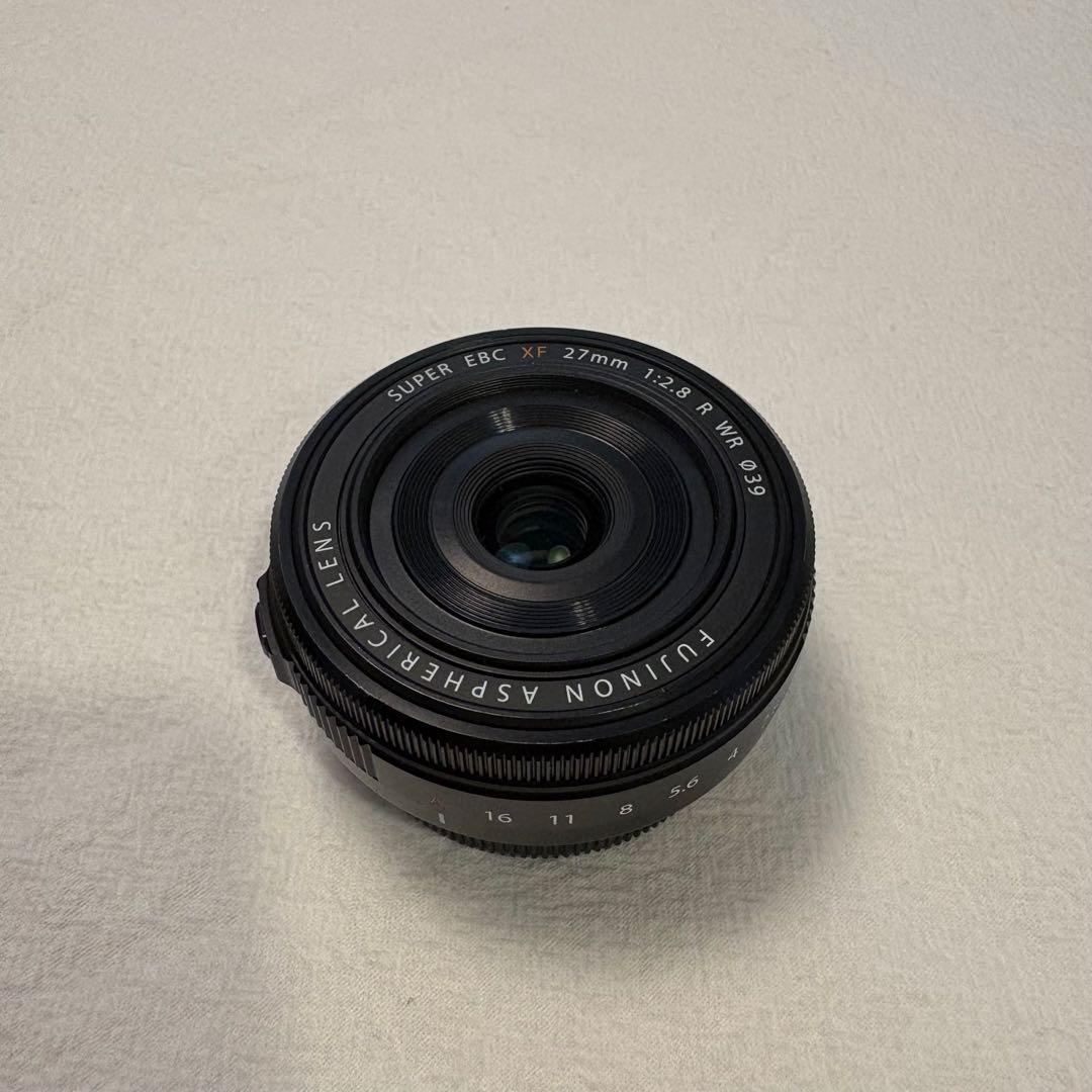 FUJIFILM XF27mmF2.8 R WR レンズ
