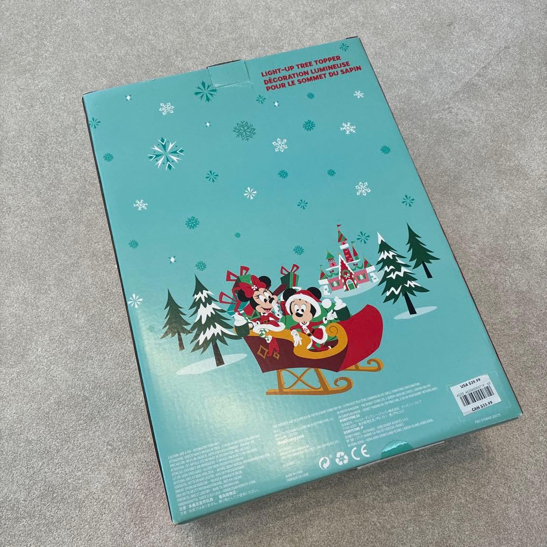 超希少 ミッキー ミニー ツリートッパー ディズニー