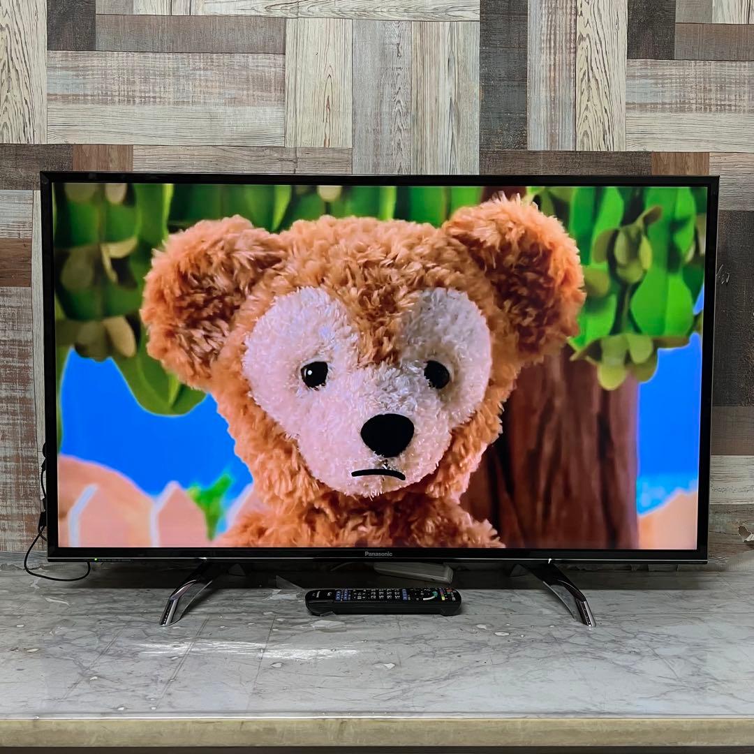 即日受渡❣️全国送料込パナソニック43型4K液晶テレビネット動画アプリ搭載