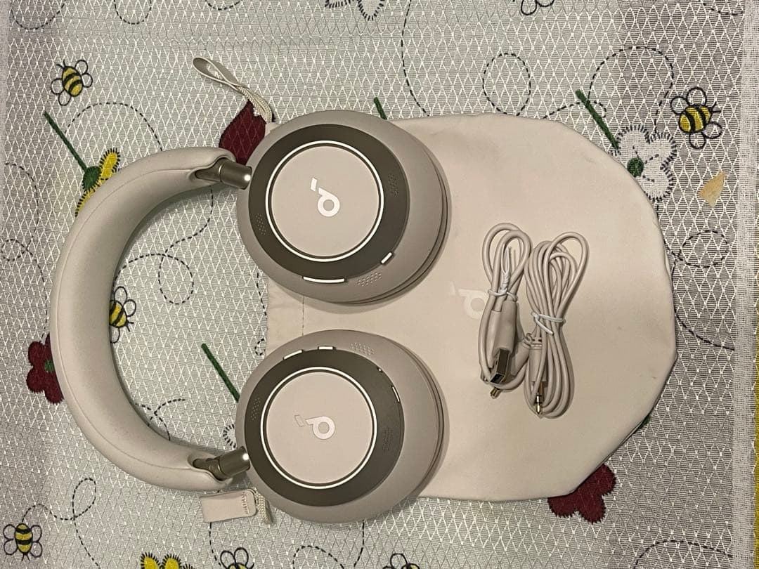 ワイヤレスヘッドホン オーバーイヤータイプ SPACE 1 PRO WHITE