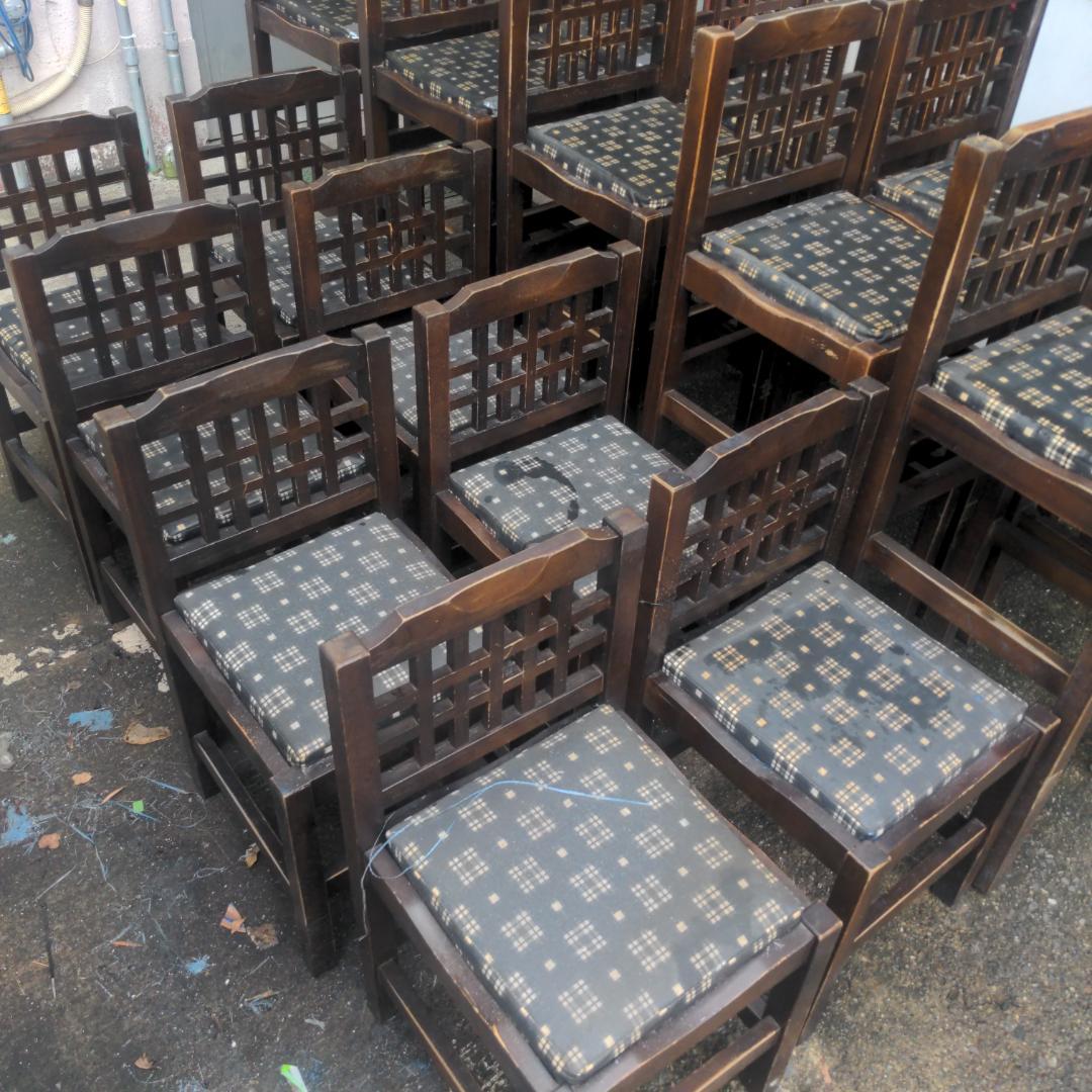 木製ハイ脚10個　 ロー脚 8個セット