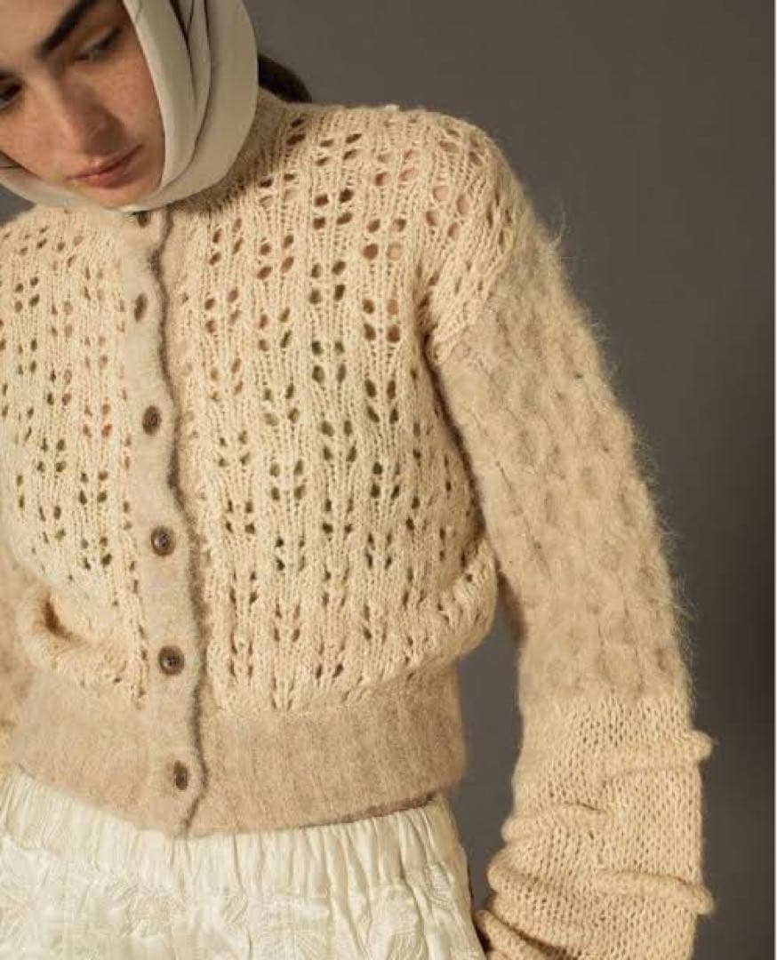 トップス leinwande mama's patchwork cardigan