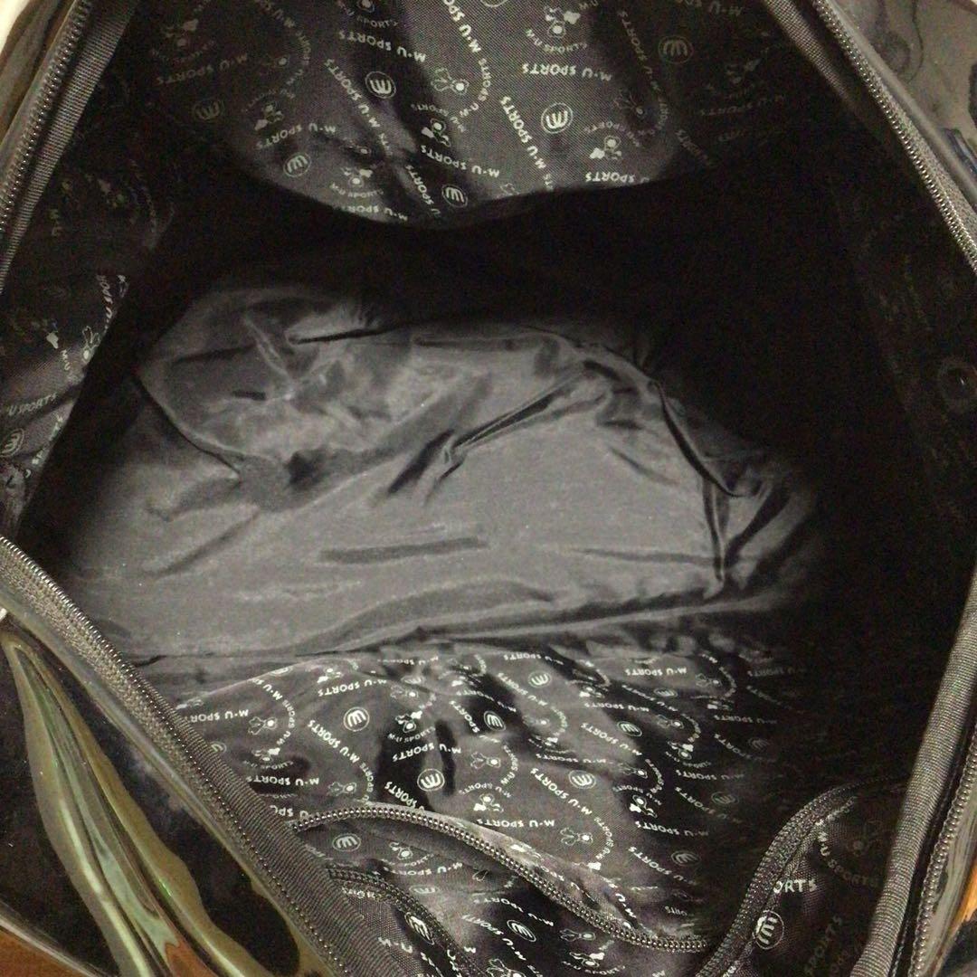 希少 ミエコウエサコ MUスポーツ ボストンバッグ ゴルフバッグ シューズ袋付