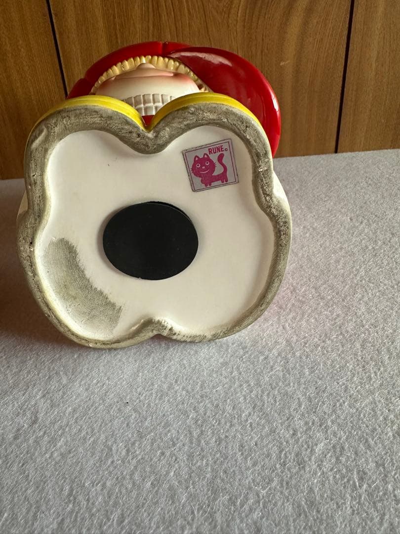 内藤ルネ　ジャッキー 昭和レトロ 陶器　貯金箱　置物