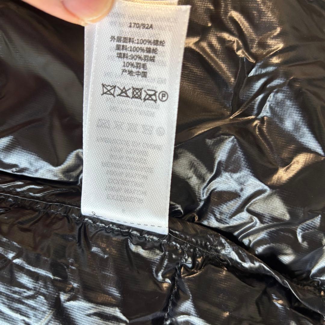 STUSSY MIDWEIGHT PUFFER Sサイズ ダウン ブラック