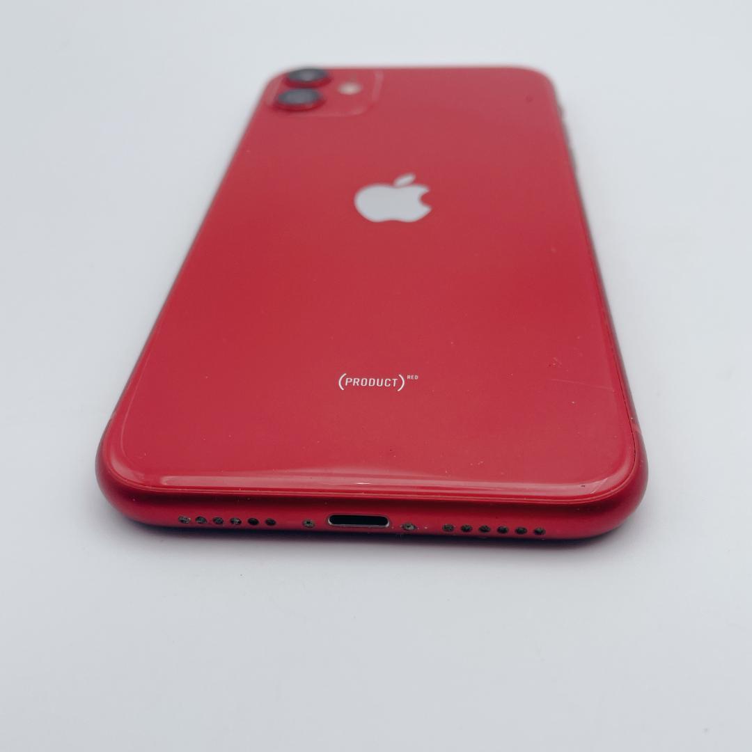 【美品】iPhone11 128GB SIMフリー MHDK3J/A レッド