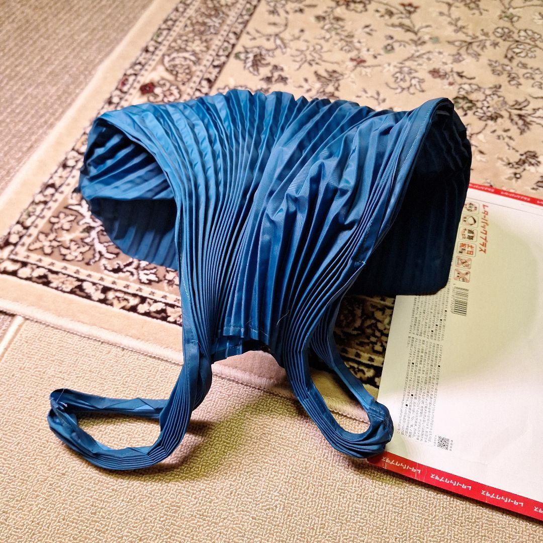 美品　ISSEY MIYAKE プリーツプリーズバッグロイヤルブルー♥️