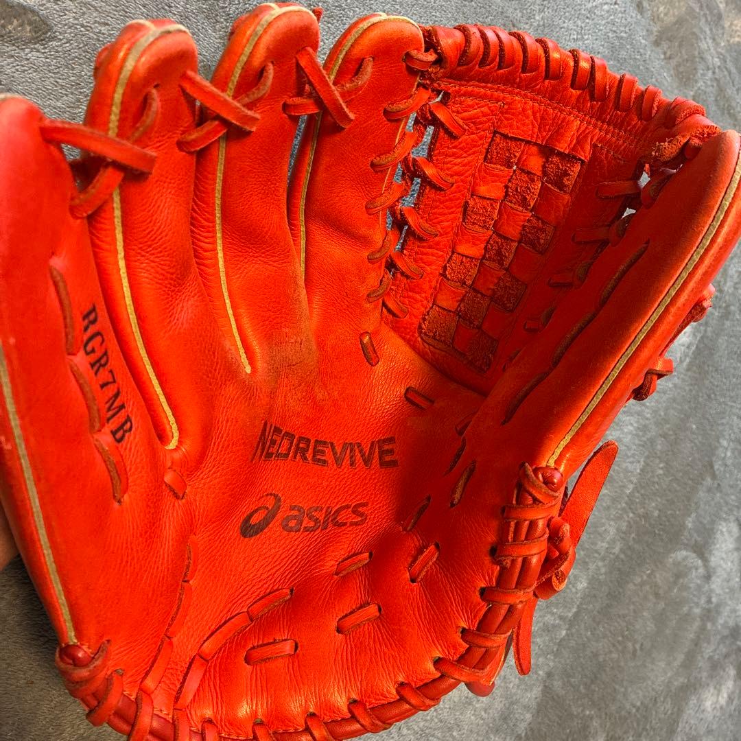 アシックス 軟式グローブ NEOREVIVE 内野手・投手兼用　左投げ