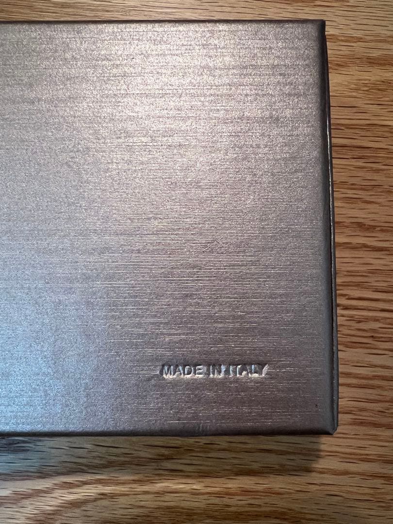 BVLGARI 赤 レザー 名刺入れ