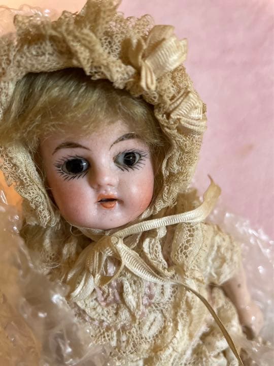 アンティーク　heubach walkingdoll 23cm ビスクドール