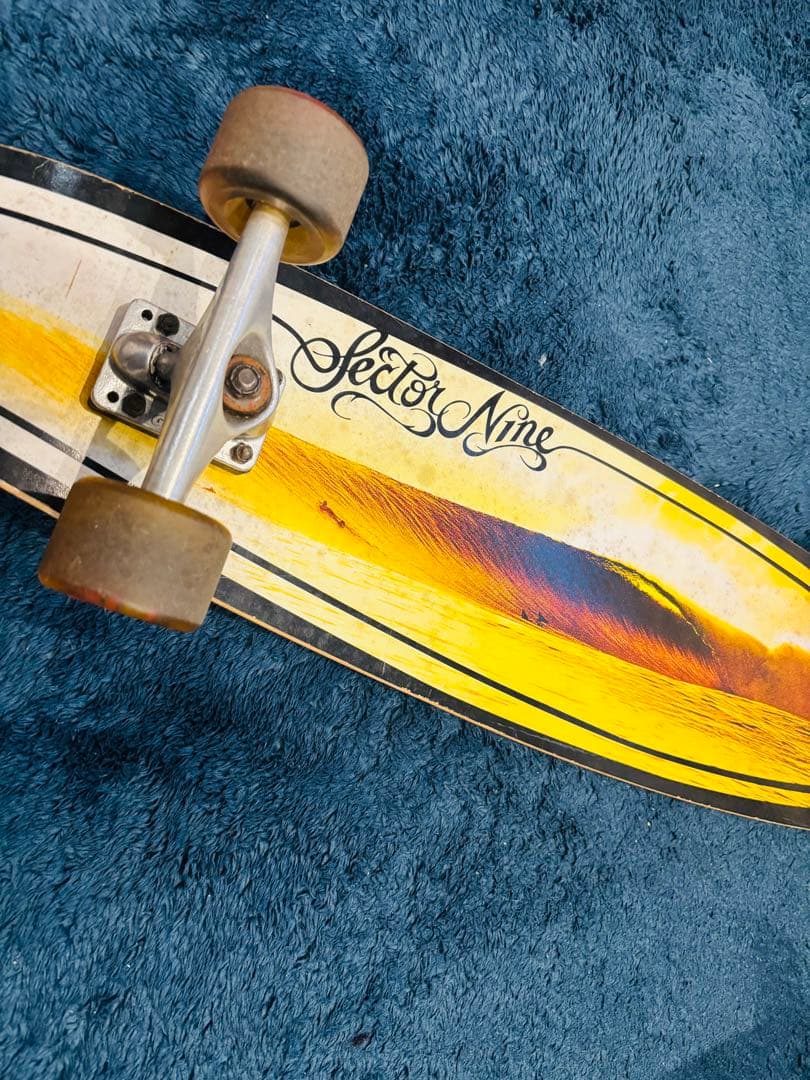 セクターナイン/Secret 9/ロングスケートボード/ブラック