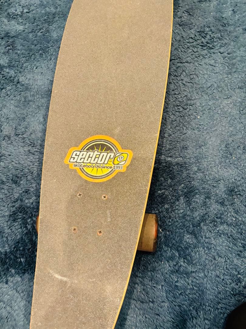 セクターナイン/Secret 9/ロングスケートボード/ブラック