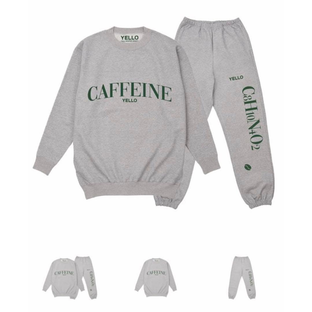 YELLO ノベルティ　スウェット　セットアップ