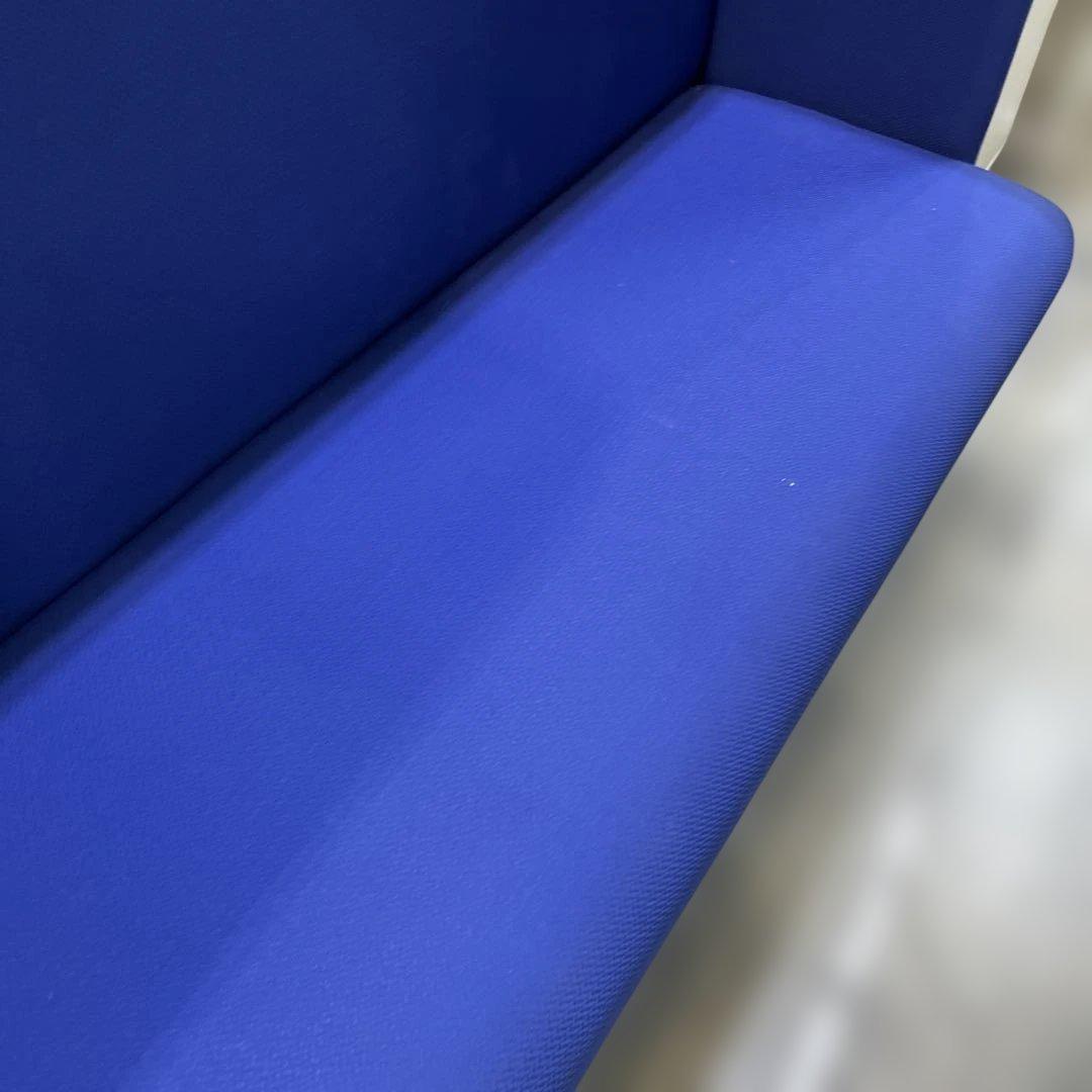 【ハイバックソファ】パーテーション付きソファ◇仕切◆ファブリック◇