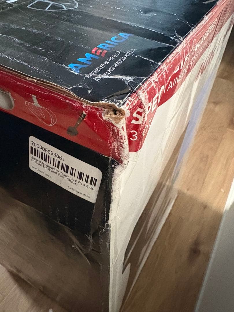 【未使用品】キッチンエイド　スタンドミキサー　5.5クォート　動作確認済み