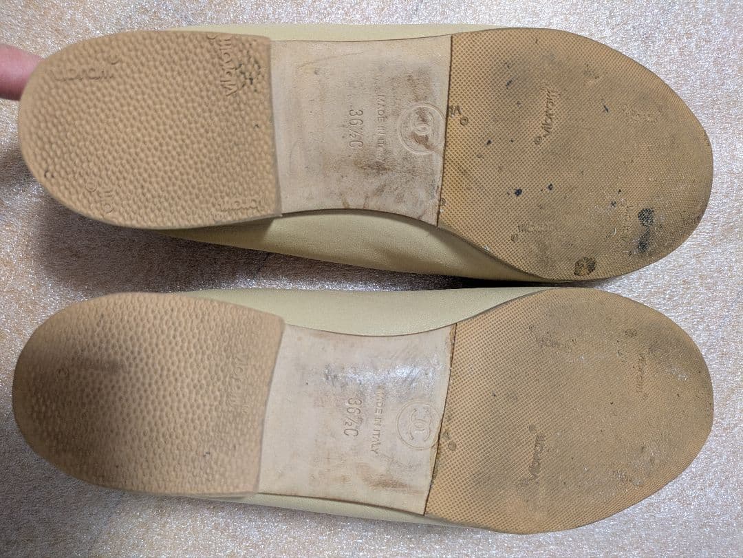 CHANEL バレエシューズ ベージュ D G02819