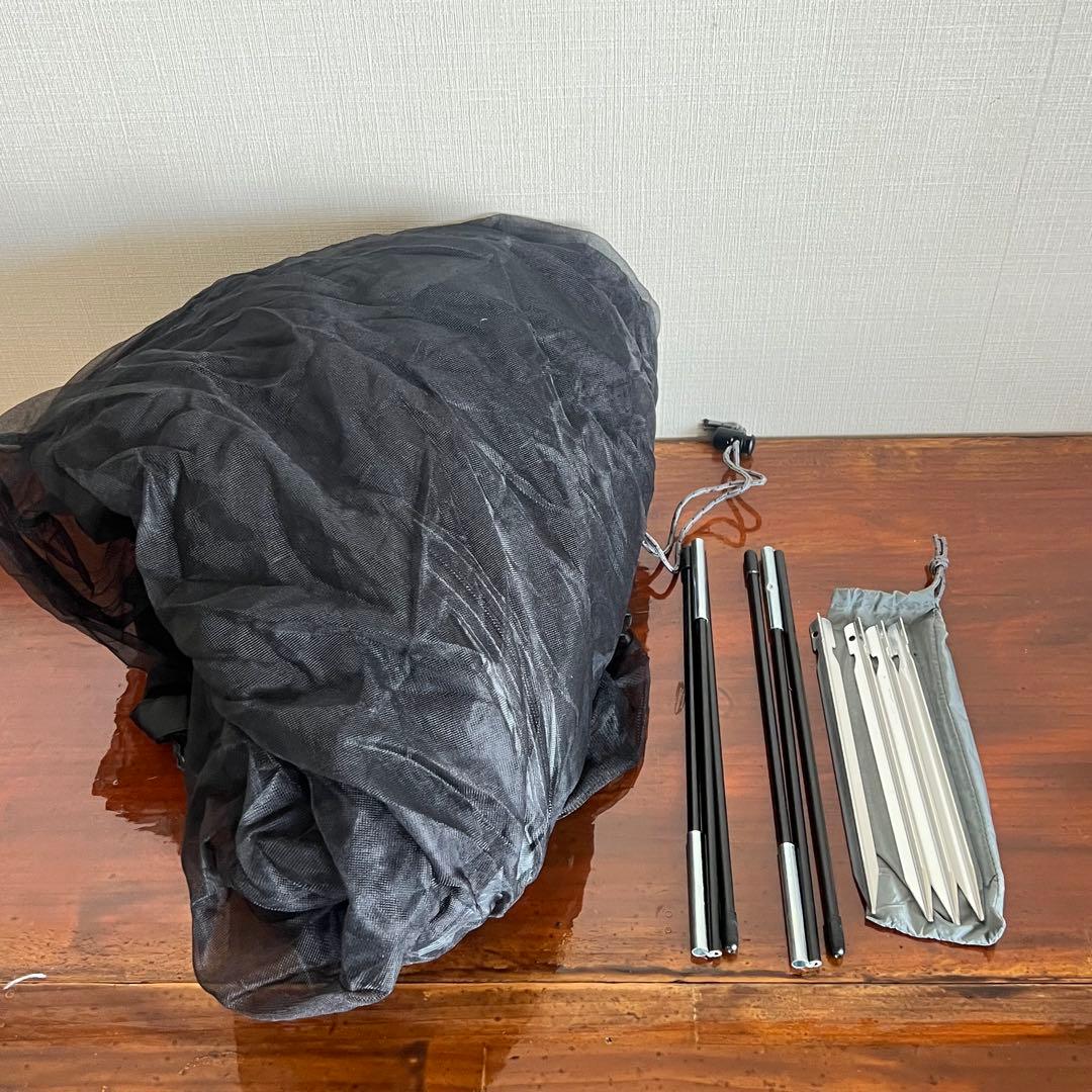 試し張りのみ美品GRAND TRUNK MOZZY 360 ハンモック 蚊帳