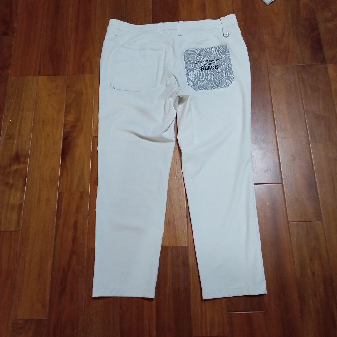 カステルバジャック　ＣＡＳＴＥＬＢＡＪＡＣ　四点セット（夏用）　白　ＢＬＡＣＫ柄