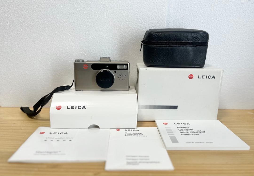 ライカコンパクトフィルムカメラLEICA　minilux zoom
