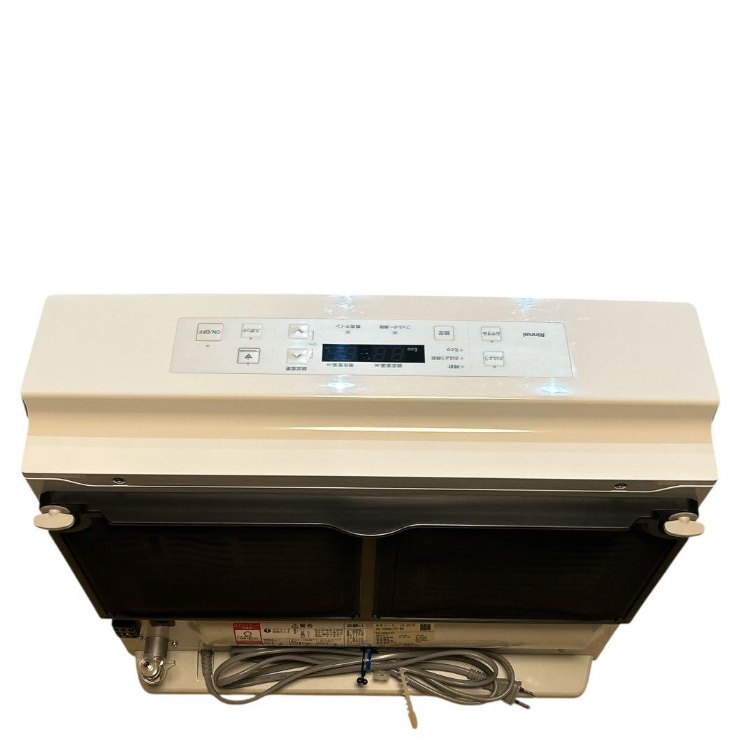 【美品】リンナイ RC-U5801E-WH ガスファンヒーター　都市ガス