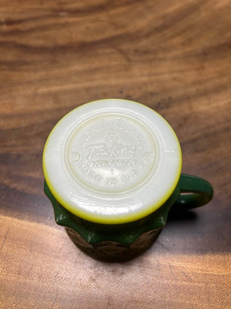 Fire King ファイヤーキング　ターコイズ　Dハンドル　キンバリー