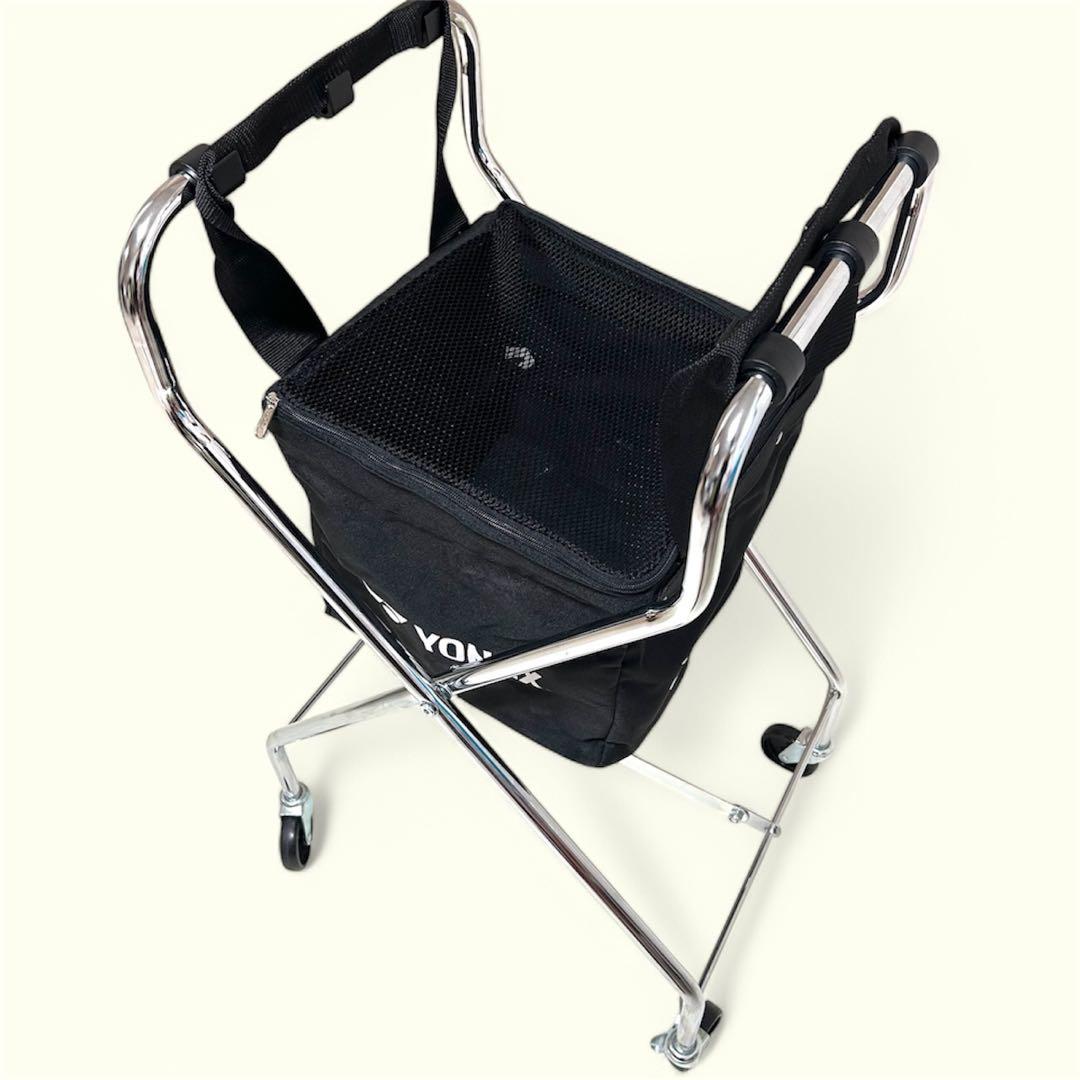 YONEX ヨネックス　キャスター付ボールキャリー　ボール入れ　ソフトテニス