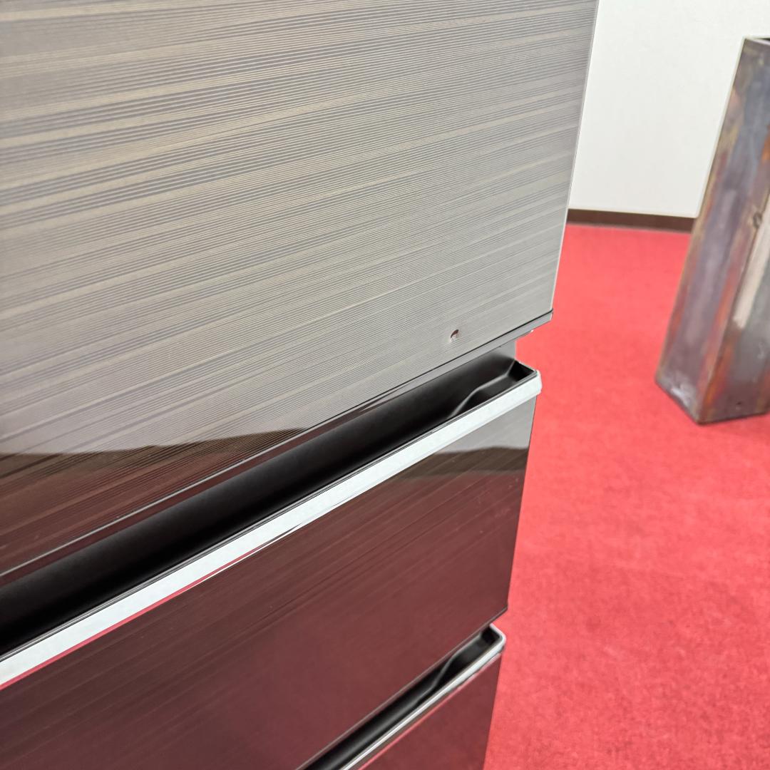 東京23区送料無料　超美品三菱３ドア冷蔵庫 365L　2017年製　製氷機有