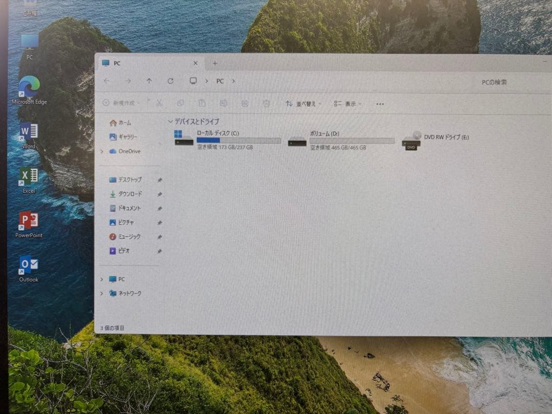 ThinkCentre 第8世代i5 メモリ16GB SSD＋HDD Win11
