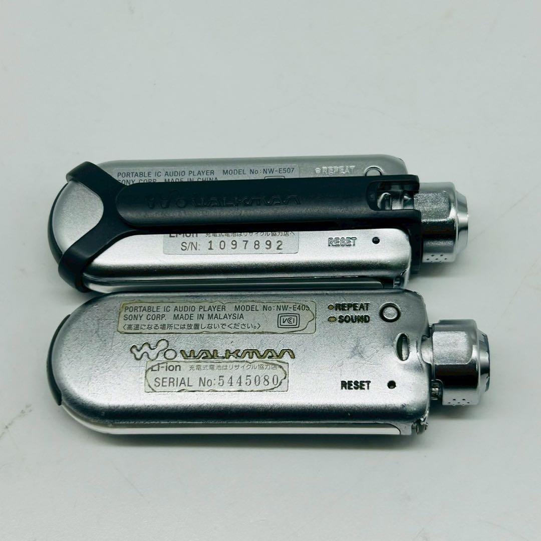 ポータブルプレーヤー SONY WALKMAN NW-E405 NW-E507