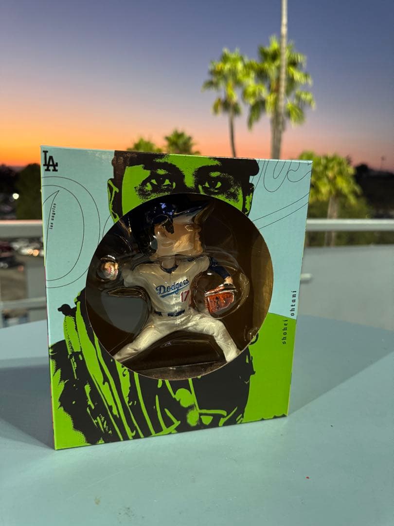 大谷翔平　ボブルヘッド　投手　ドジャース　来場者限定　スタジアム配布