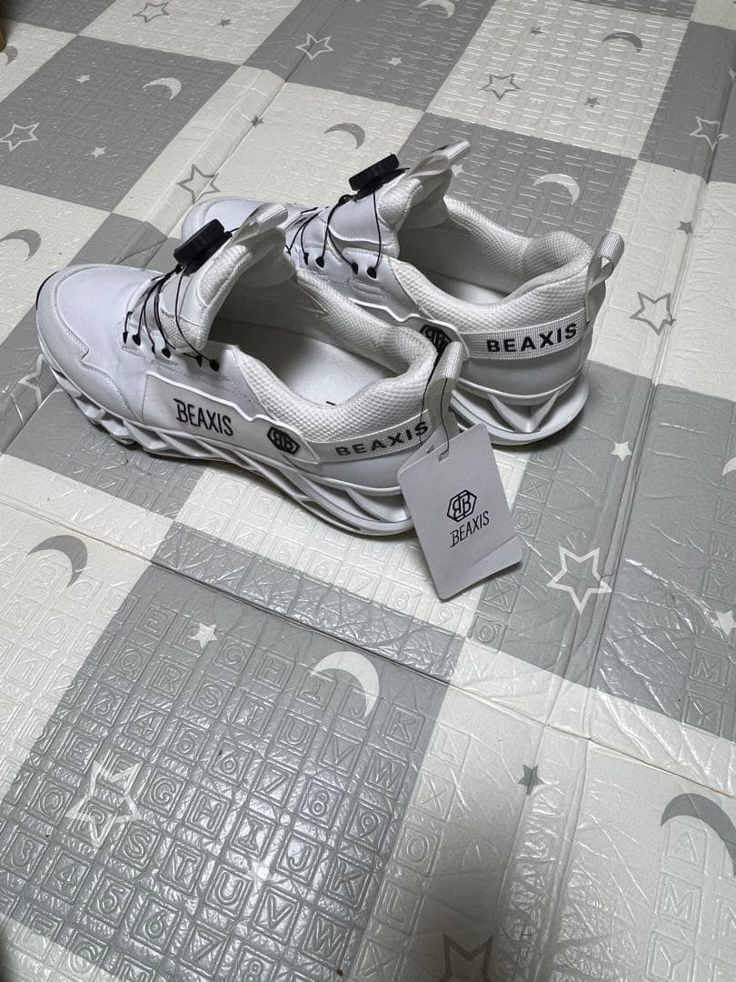 BEAXIS ホワイト スニーカー 27.0cm