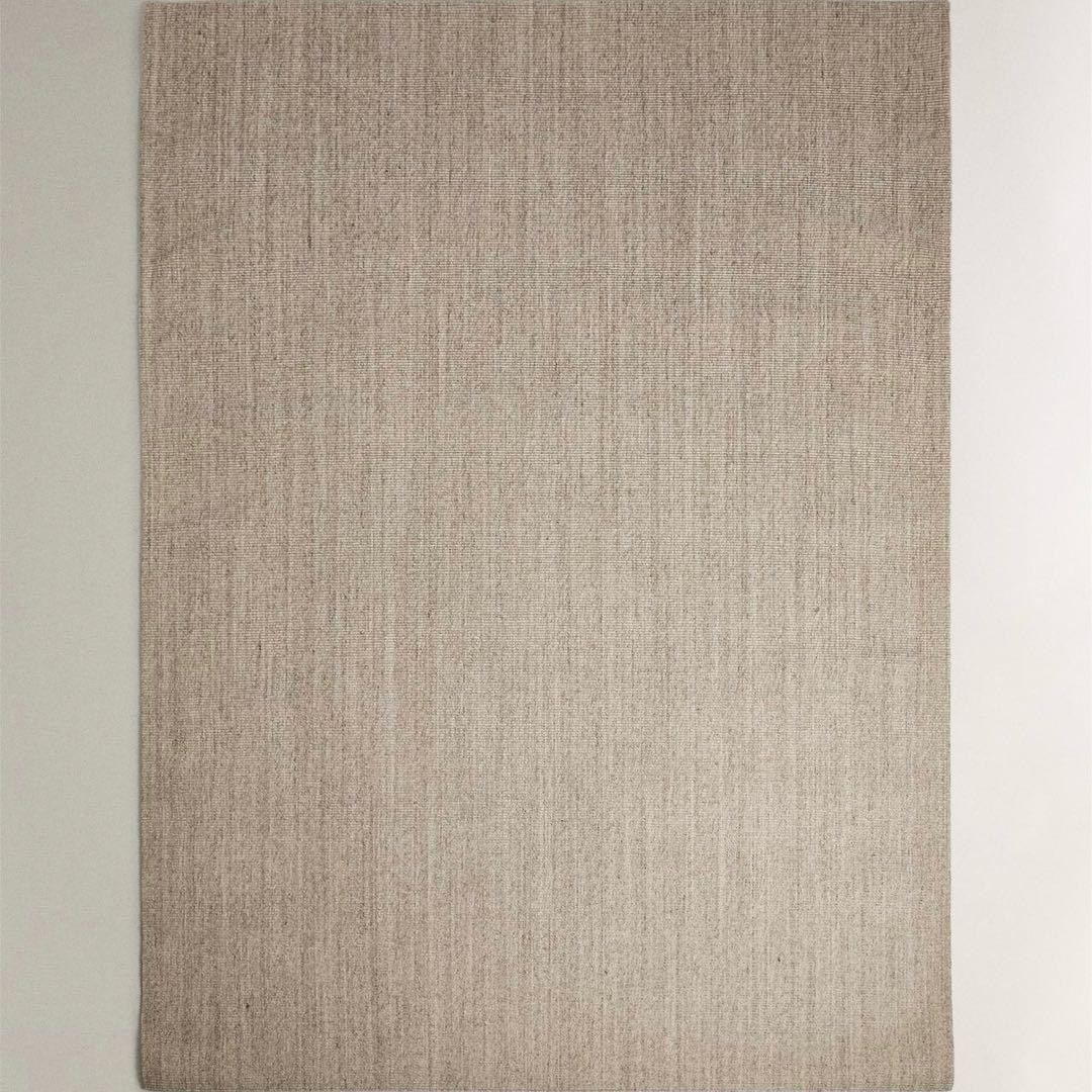 【ZARA 】サイザル編み ラグ