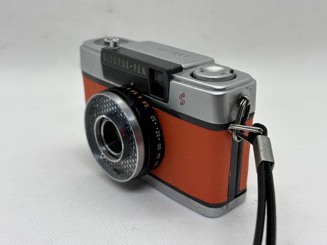 【動作良好】Olympus Pen EE-S ハーフサイズ 人気のオレンジ