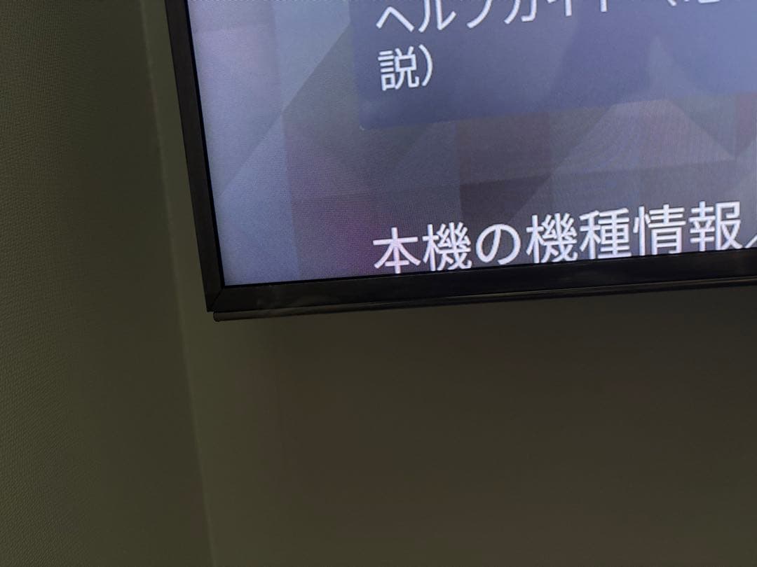 SONY ブラビア　KJ-49X9500G 49インチ液晶テレビ　2020年