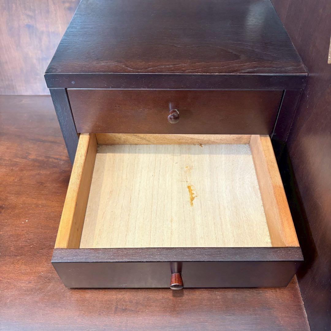 桜の家具 民芸家具 ライティングビューロー　書斎机