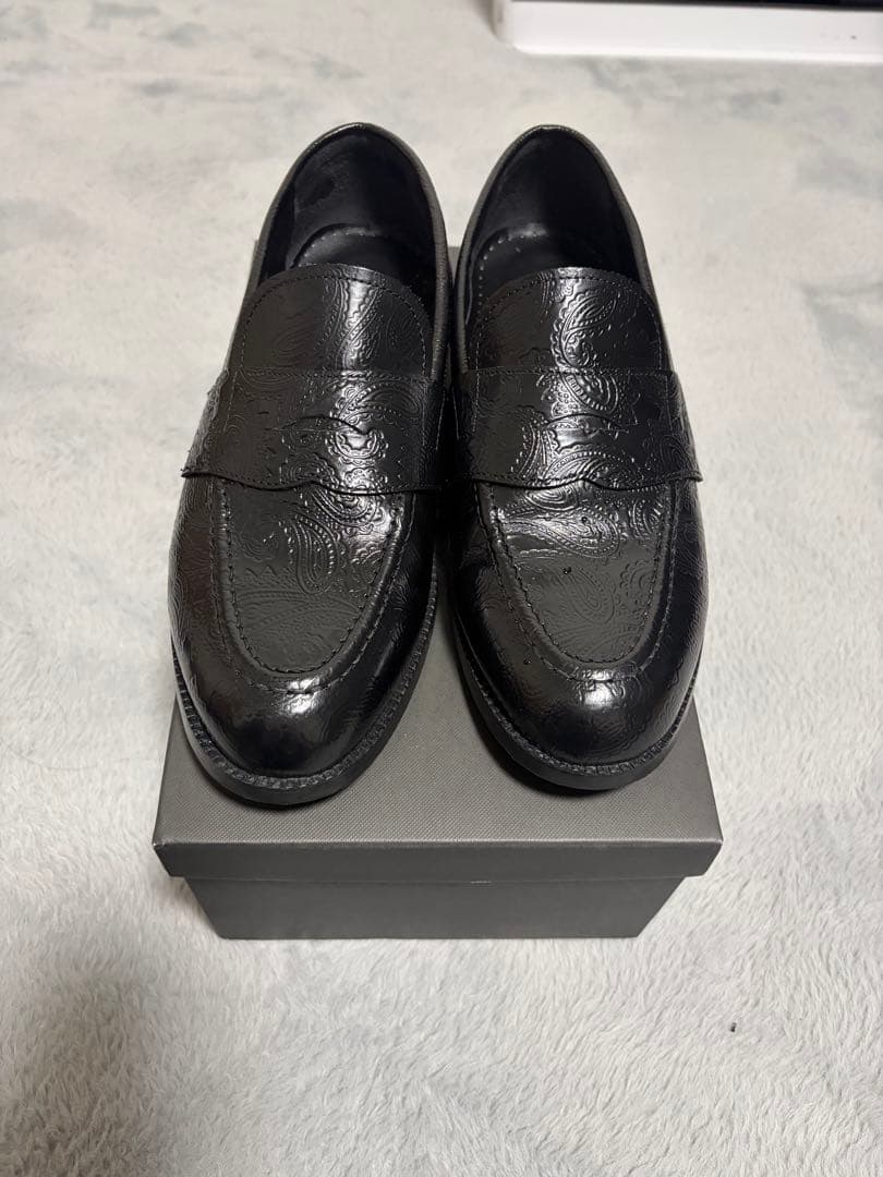 ケンフォード EMBOSSED LOAFERS ローファー ペイズリー