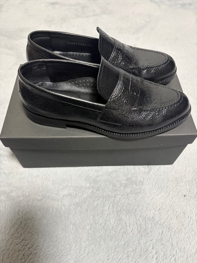 ケンフォード EMBOSSED LOAFERS ローファー ペイズリー