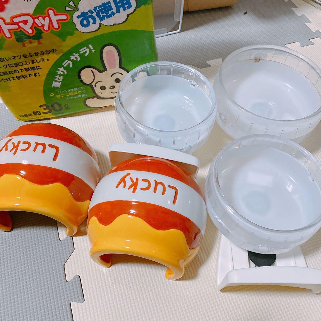 ハムスターケージなどまとめてお譲りします.*