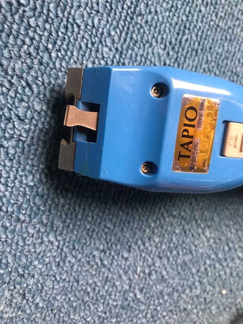 スピーディック　TAPIO バリカン 青　替刃3点セット