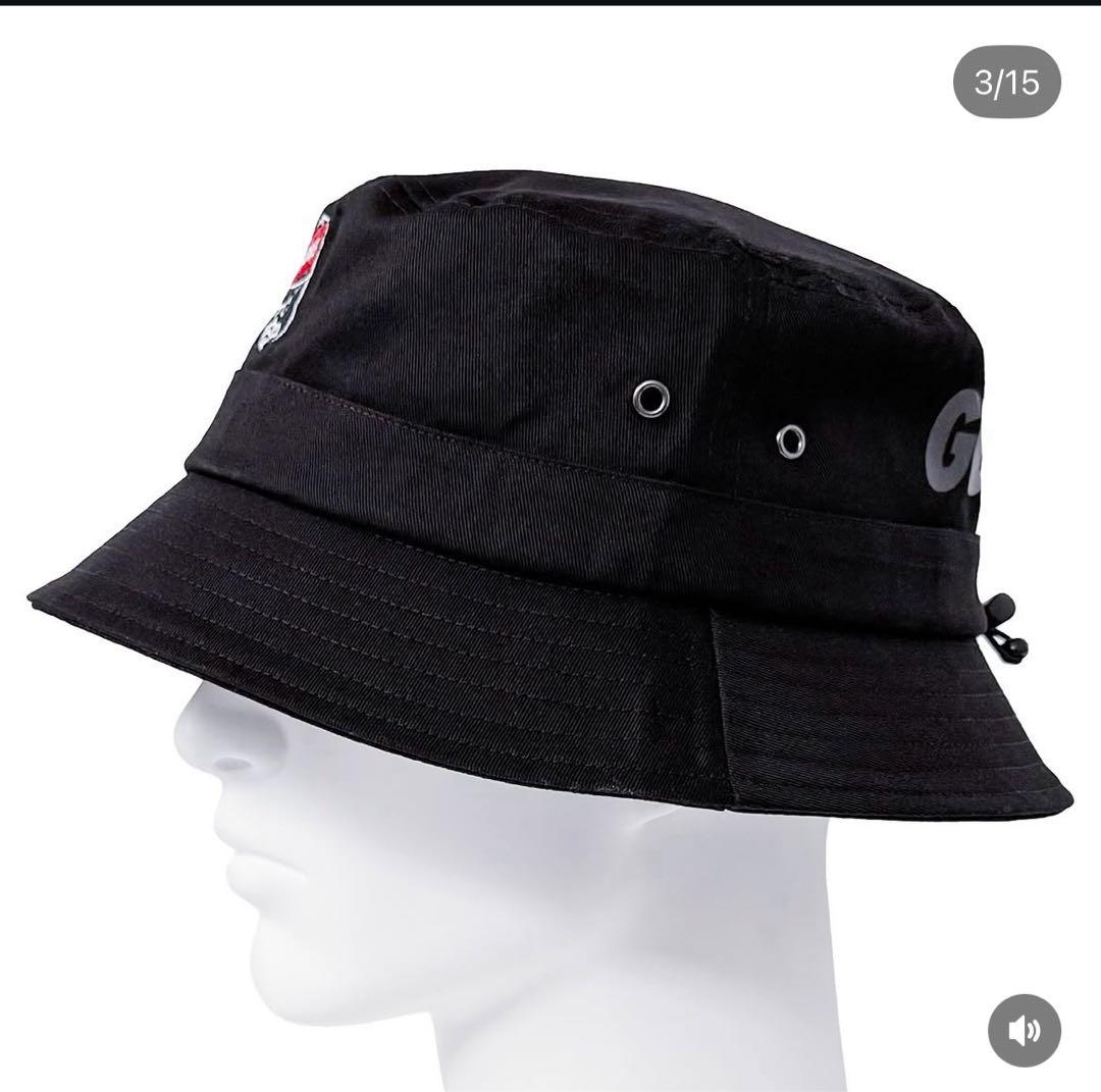 golfickers バケットハット ブラック HOLE592 ゴルフィッカーズ