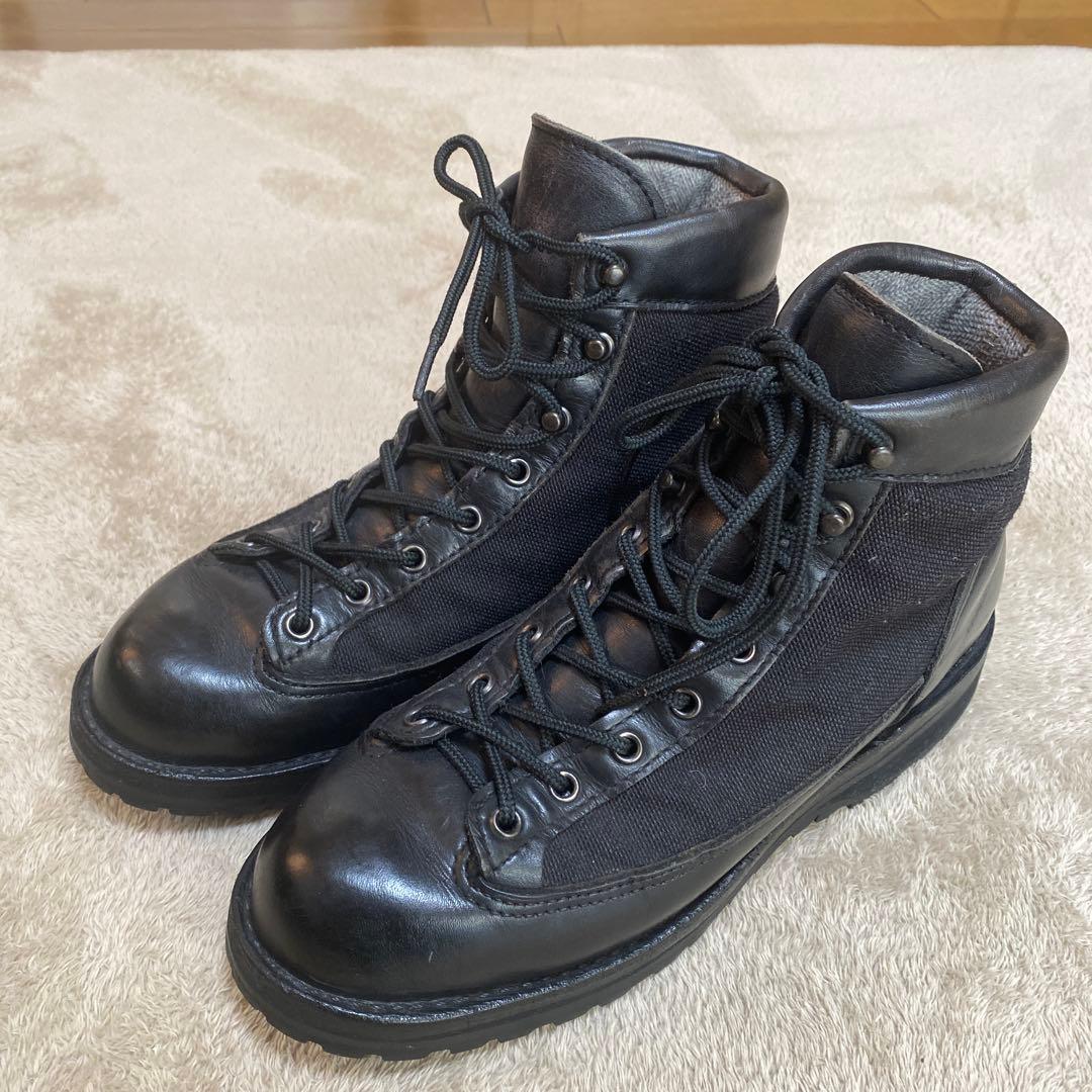 希少　美品 90年代　黒タグ　ダナーライト　ブラック 7 1/2