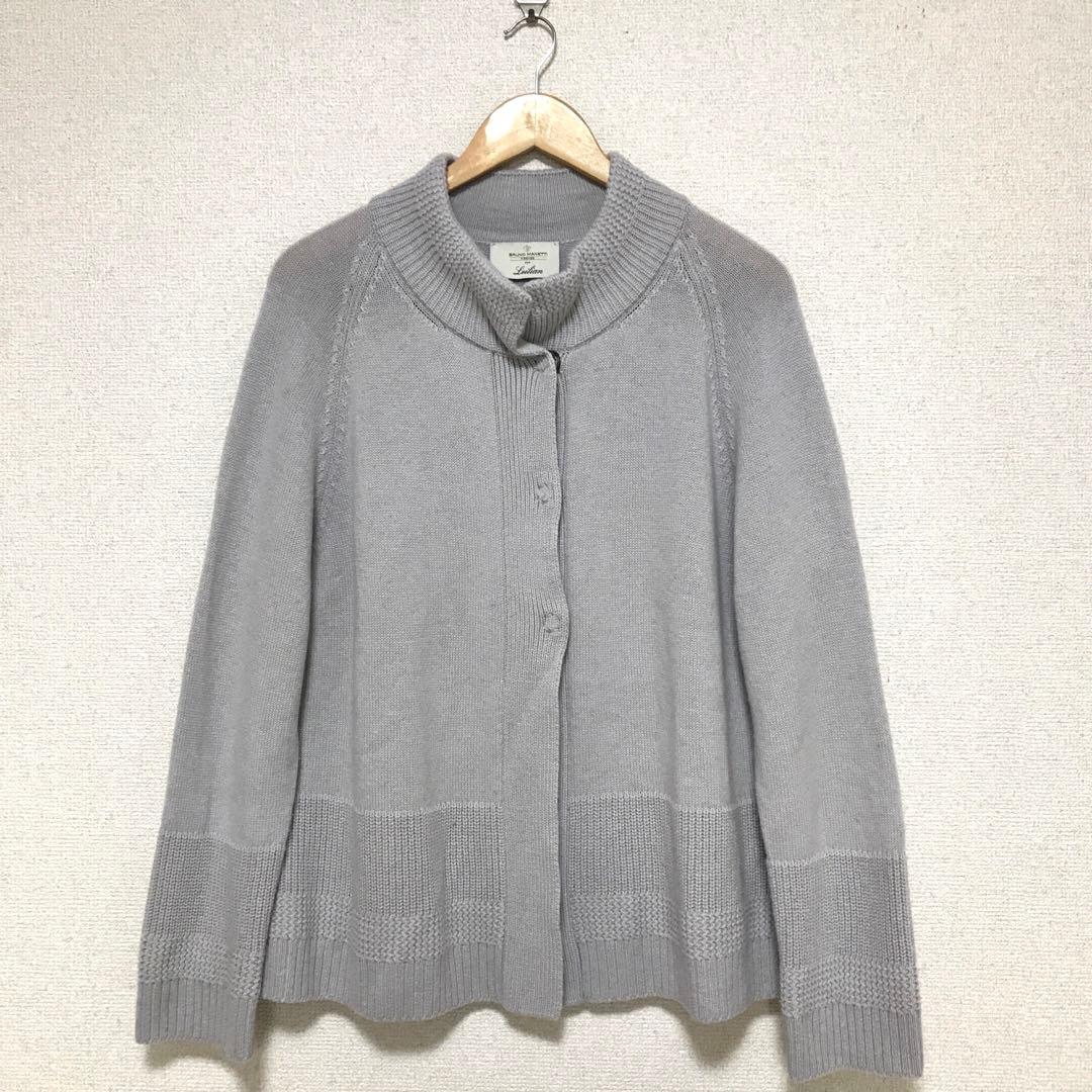 Leilian レリアン　ニットジャケット　カーディガン　イタリア製