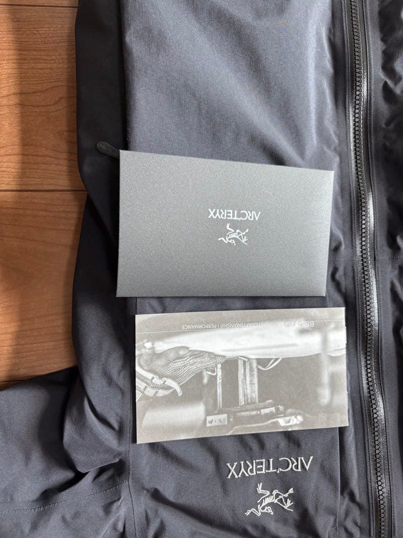 アークテリクス フィションsv ゴアテックスダウン　インサレーテドBLACK S