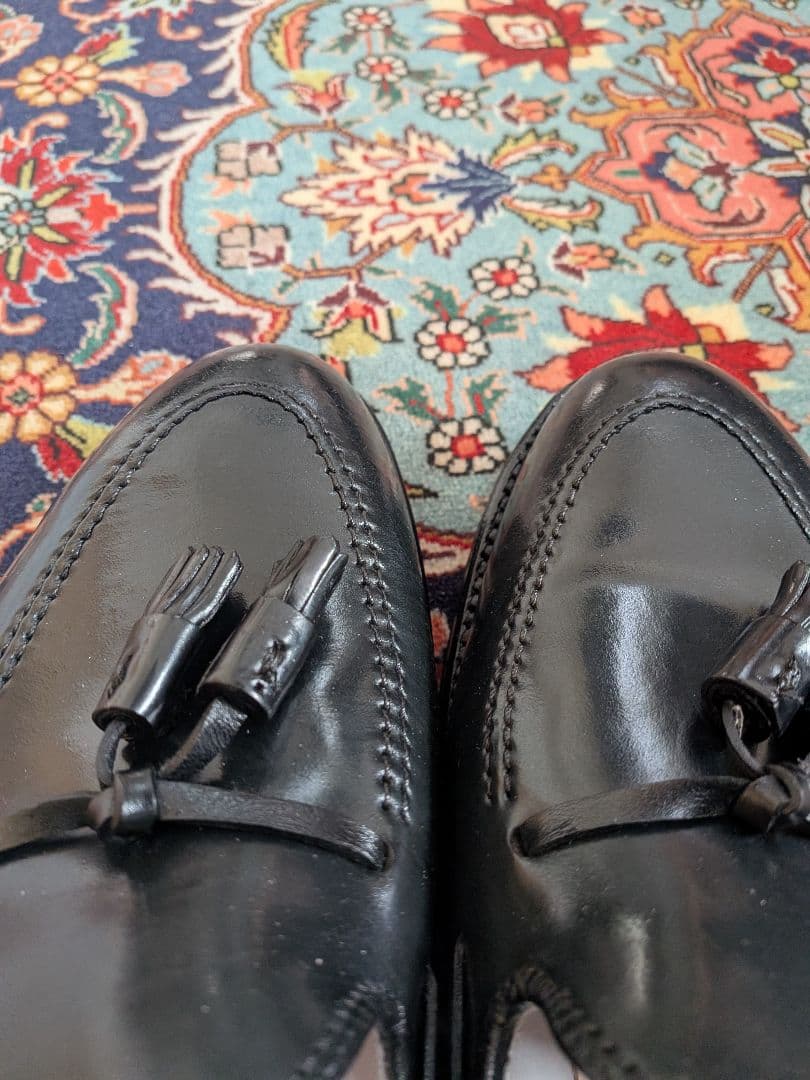 激レアus12D! alden コードバン　タッセルローファー 新品