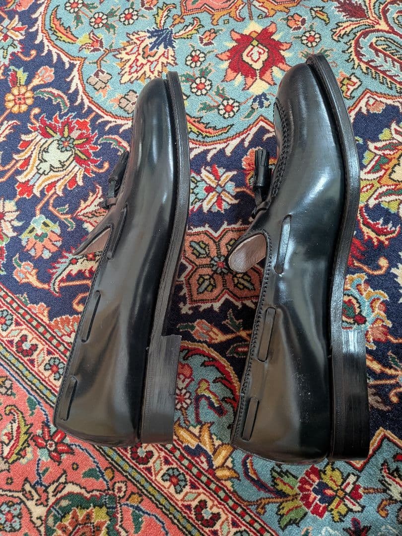 激レアus12D! alden コードバン　タッセルローファー 新品