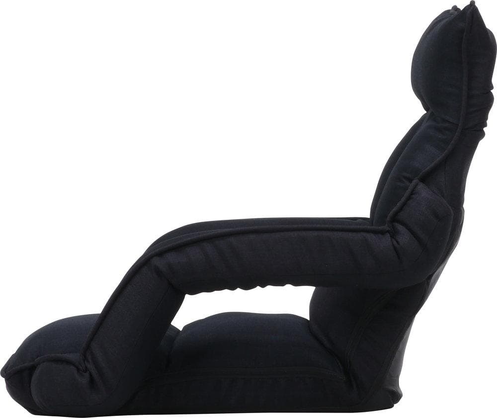 【新品・送料無料】リクライニング座椅子　モコ　ＢＫ