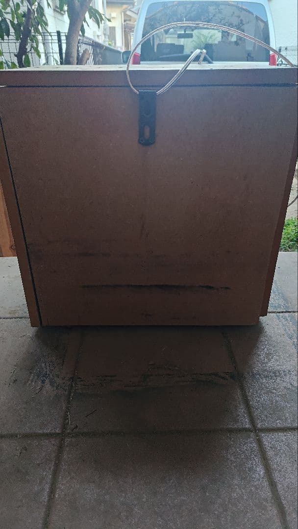 38cmウーファー搭載サブウーファー MDF＋合板製 / インピーダンス特性あり