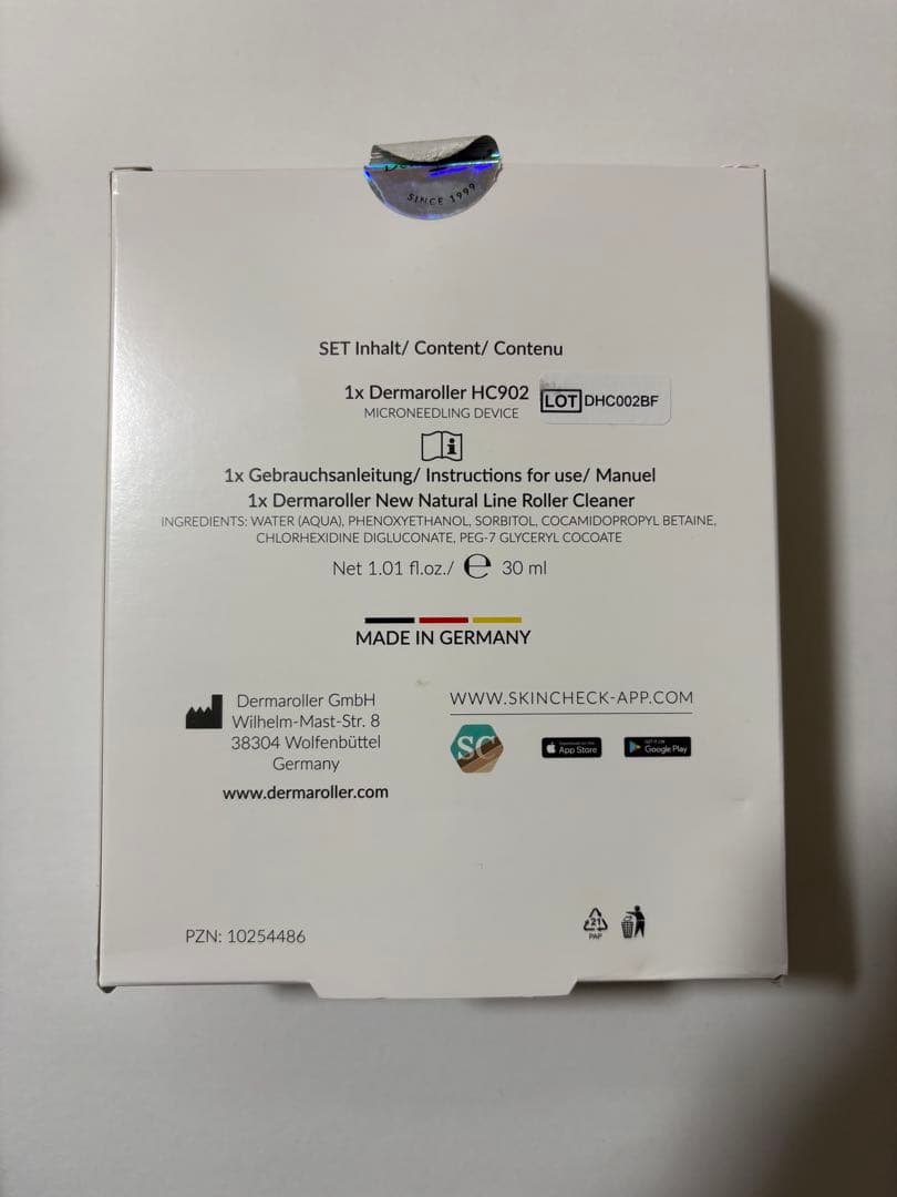 Dermaroller ダーマローラー HC902 クリーナーセット