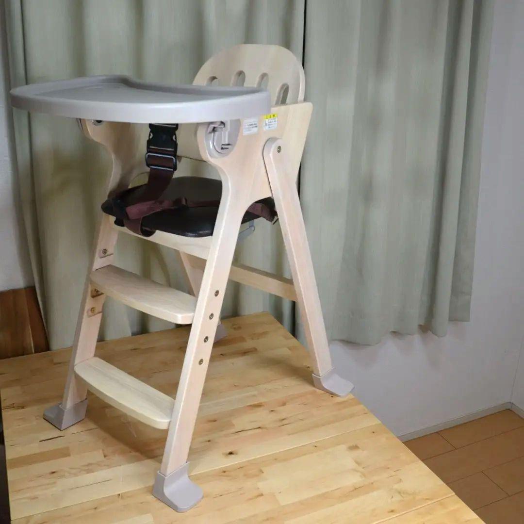 ★セール★KATOJI ハイチェア/easy-sit/ホワイトウォッシュ